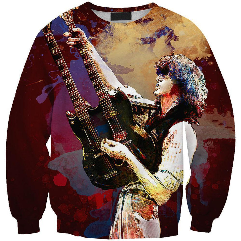 Led Zeppelin 3D full over print Hoodie, Sweater, TShirt LK-227