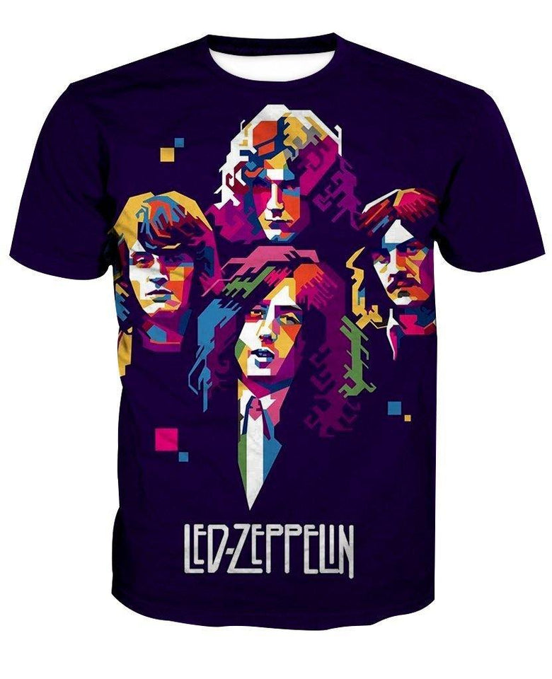 Led Zeppelin 3D full over print Hoodie, Sweater, TShirt LK-229