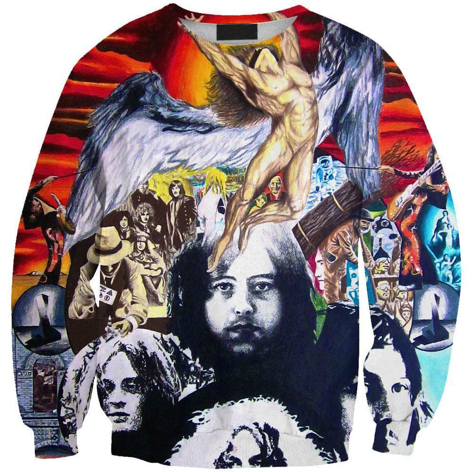Led Zeppelin 3D full over print Hoodie, Sweater, TShirt LK-231