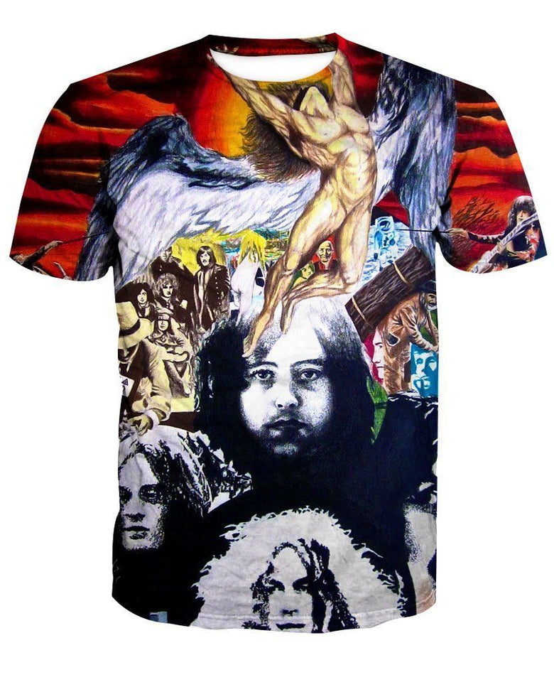 Led Zeppelin 3D full over print Hoodie, Sweater, TShirt LK-231