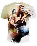 David Gilmour 3D full over print Hoodie, Sweater, TShirt TS-002