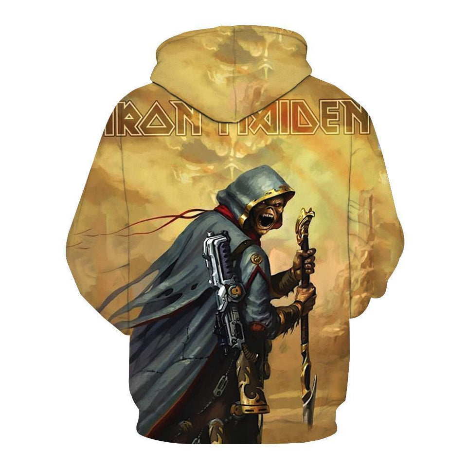 Iron Maiden 3D full over print Hoodie, Sweater, TShirt TS-008