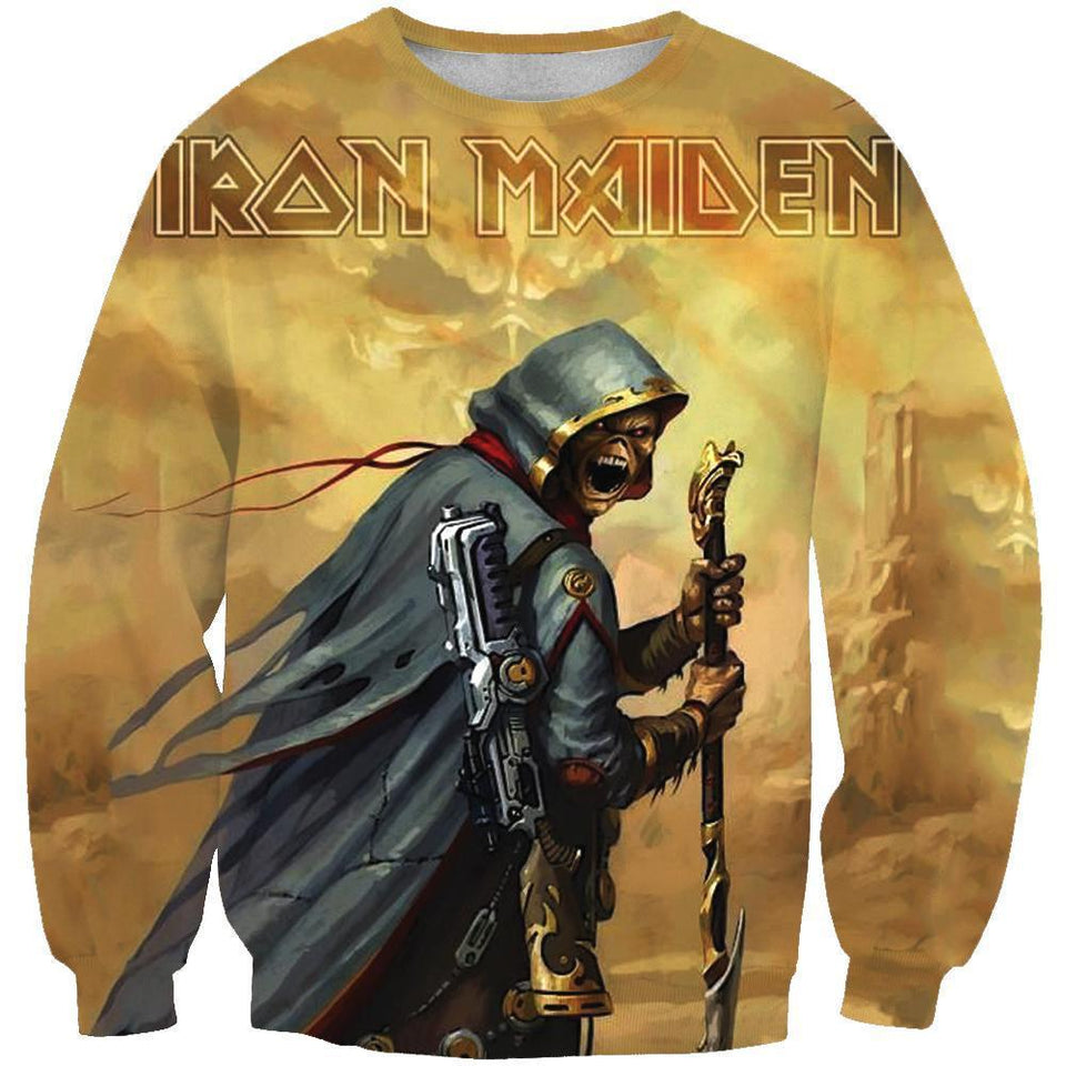 Iron Maiden 3D full over print Hoodie, Sweater, TShirt TS-008