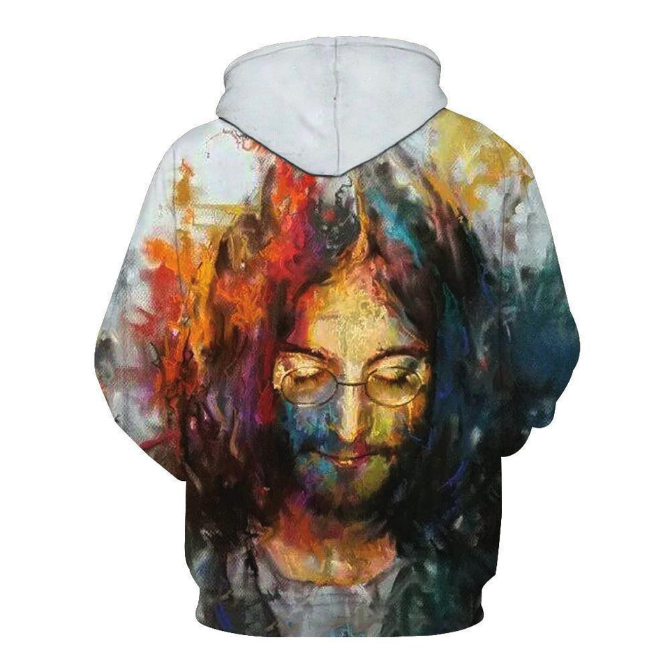 John Lennon 3D full over print Hoodie, Sweater, TShirtt TS-009