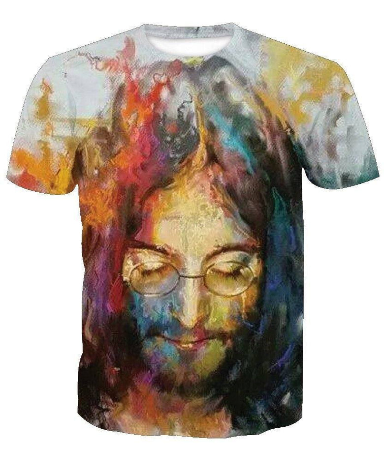John Lennon 3D full over print Hoodie, Sweater, TShirtt TS-009