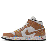 Nike Air Jordan 1 Mid SE Brushstroke DA8005-100 01