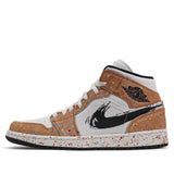 Nike Air Jordan 1 Mid SE Brushstroke DA8005-100 01