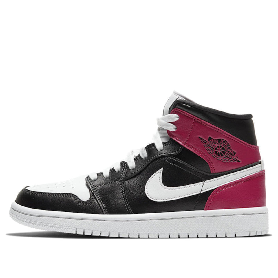 Womens WMNS Air Jordan 1 Mid Noble Red BQ6472-016 01