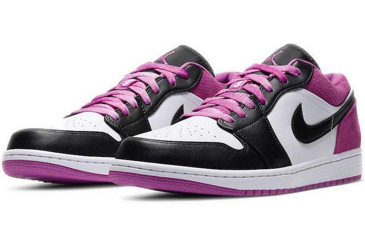 Nike Air Jordan 1 Low SE Black Active Fuchsia CK3022-005 01