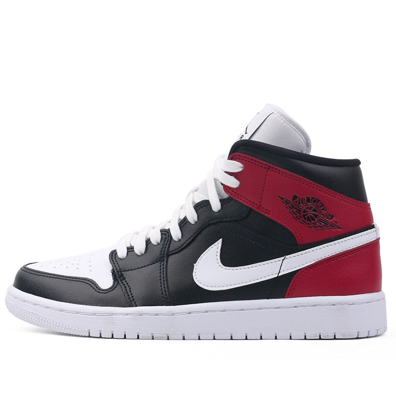 Womens WMNS Air Jordan 1 Mid Noble Red BQ6472-016 01