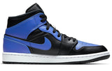 Nike Air Jordan 1 Mid Hyper Royal 554724-077 01