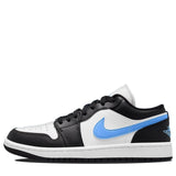 Womens Air Jordan 1 Low Black University Blue DC0774-041 01
