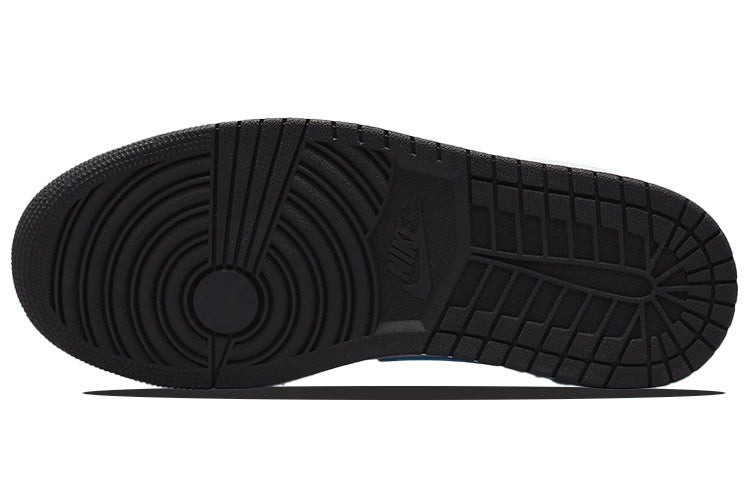 Womens Air Jordan 1 Low Black University Blue DC0774-041 01