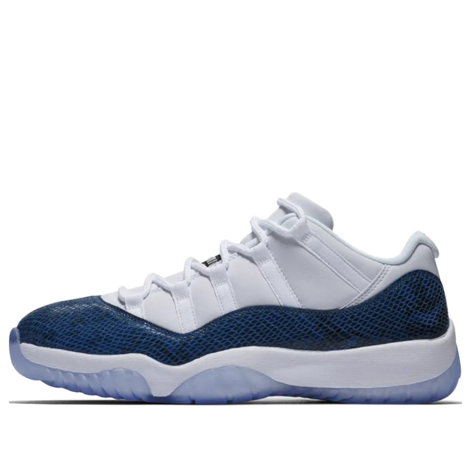Nike Air Jordan 11 Retro Low Navy Snakeskin CD6846-102 01
