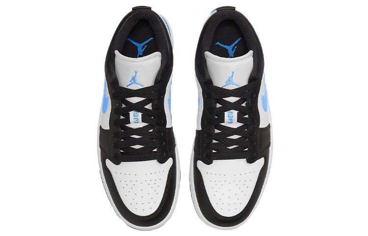 Womens Air Jordan 1 Low Black University Blue DC0774-041 01