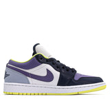 Womens WMNS Air Jordan 1 Low SE Mismatched - Purple Magenta DJ4342-400 01