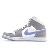 Womens Air Jordan 1 Mid Wolf Grey BQ6472-105 01