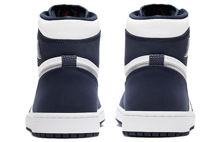 Nike Air Jordan 1 Retro High co.JP 'Midnight Navy' Suitcase Special Box White/Midnight Navy/Metallic Silver DB5877-100 01