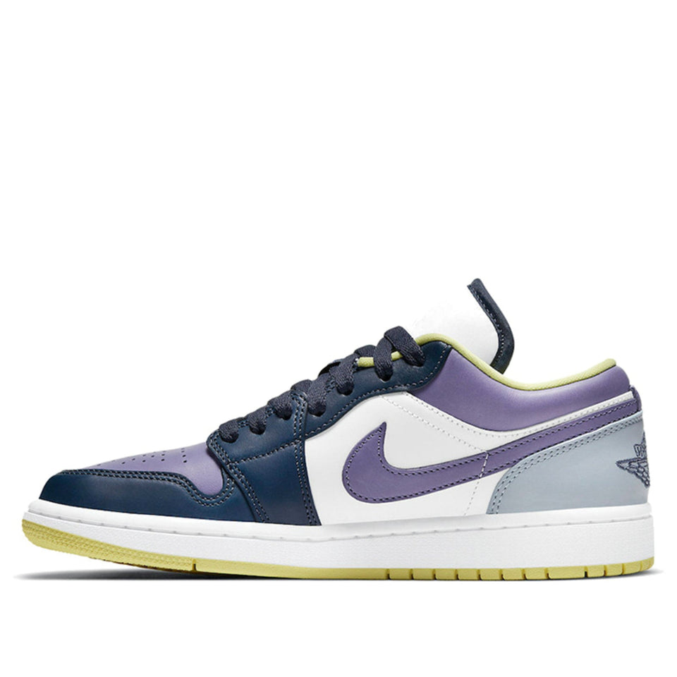 Womens WMNS Air Jordan 1 Low SE Mismatched - Purple Magenta DJ4342-400 01