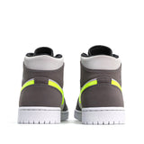 Nike Air Jordan 1 Mid Grey Volt 554724-072 01