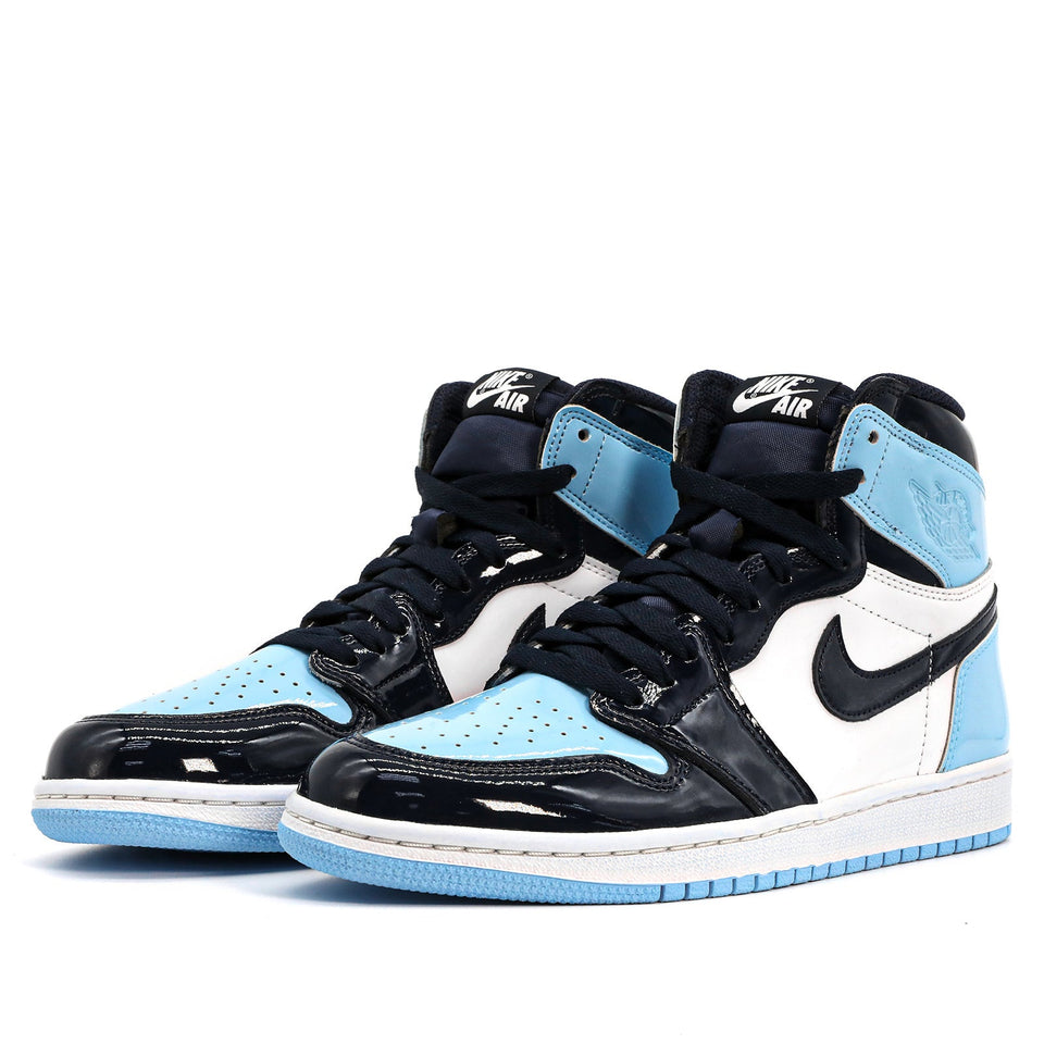 Womens WMNS Air Jordan 1 High OG UNC Patent Leather CD0461-401 01