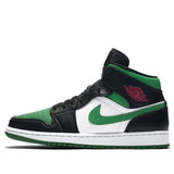 Nike Air Jordan 1 Mid Green Toe 554724-067 01