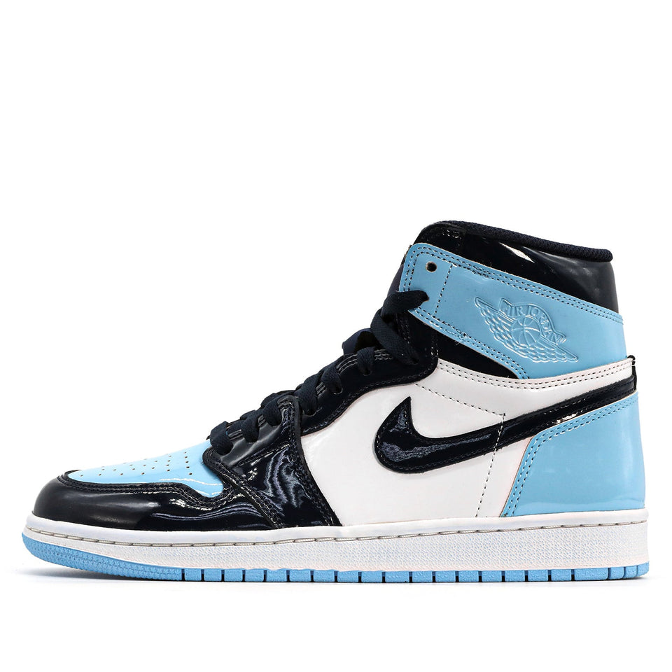 Womens WMNS Air Jordan 1 High OG UNC Patent Leather CD0461-401 01