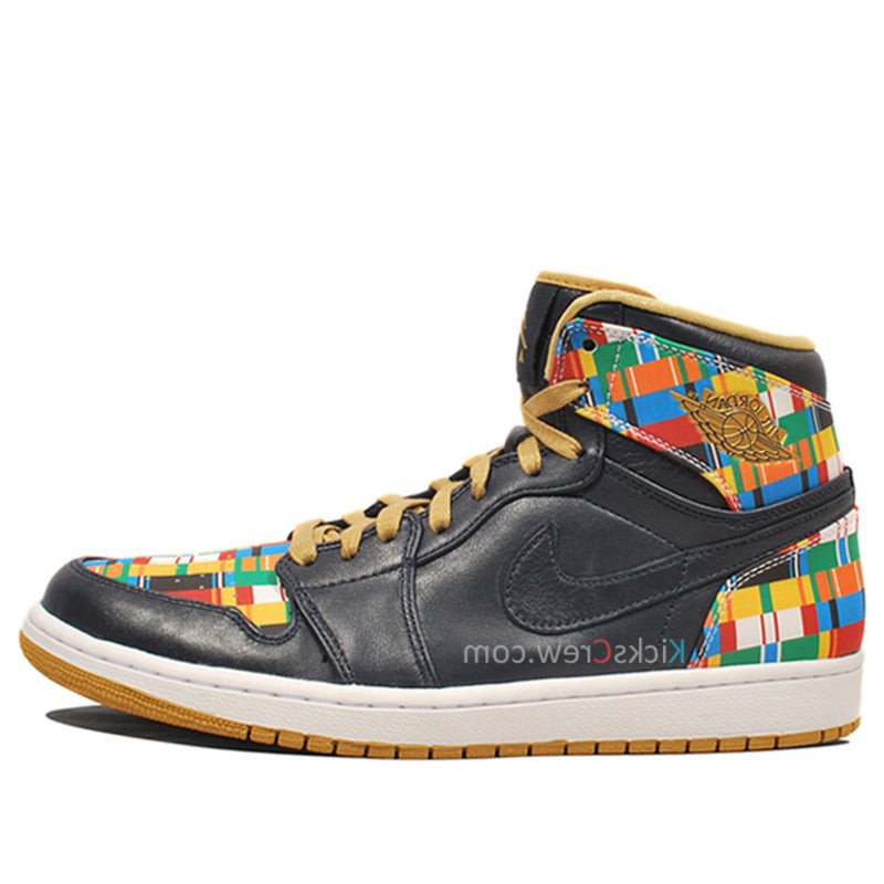 Nike Air Jordan 1 Retro High World Basketball Festival - Obsidian 539542-435 01