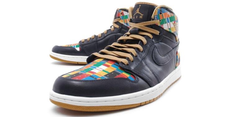 Nike Air Jordan 1 Retro High World Basketball Festival - Obsidian 539542-435 01