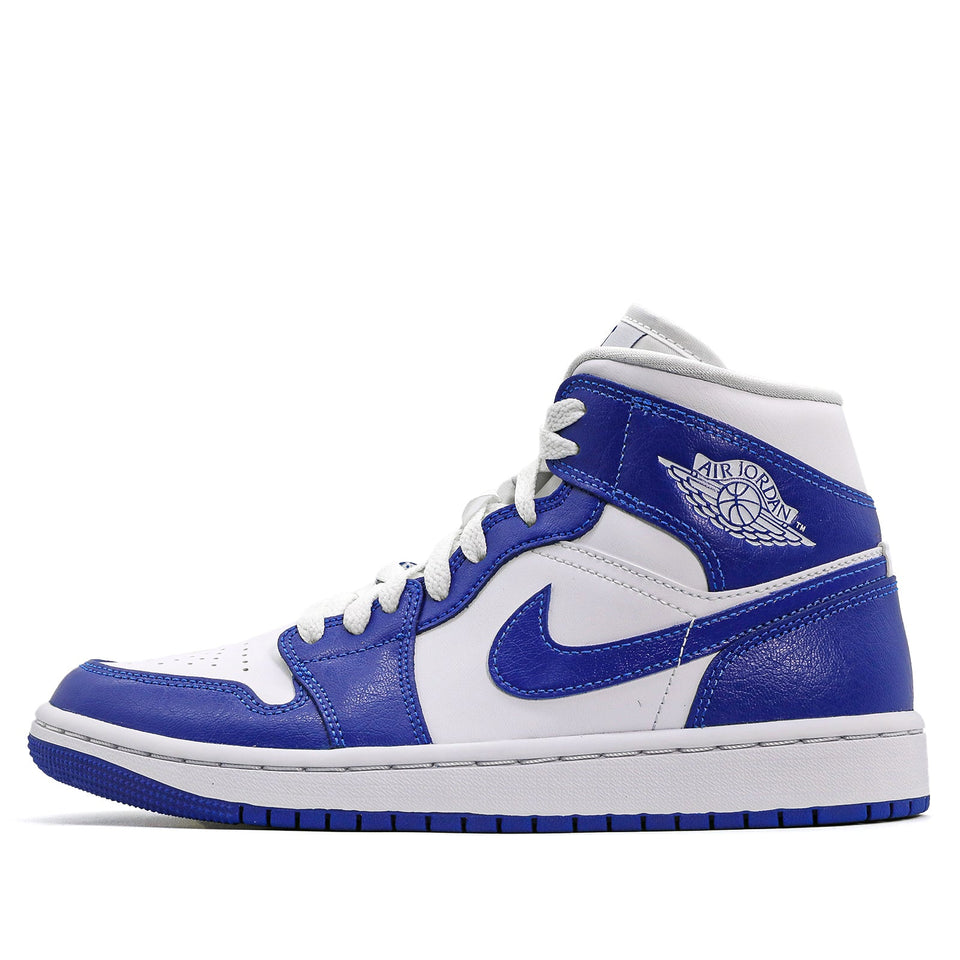 Womens Air Jordan 1 Mid Kentucky Blue BQ6472-104 01