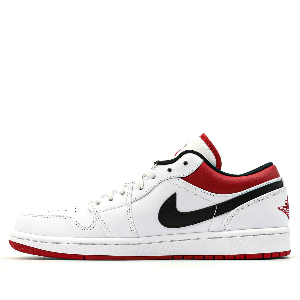 Nike Air Jordan 1 Low White University Red 553558-118 01