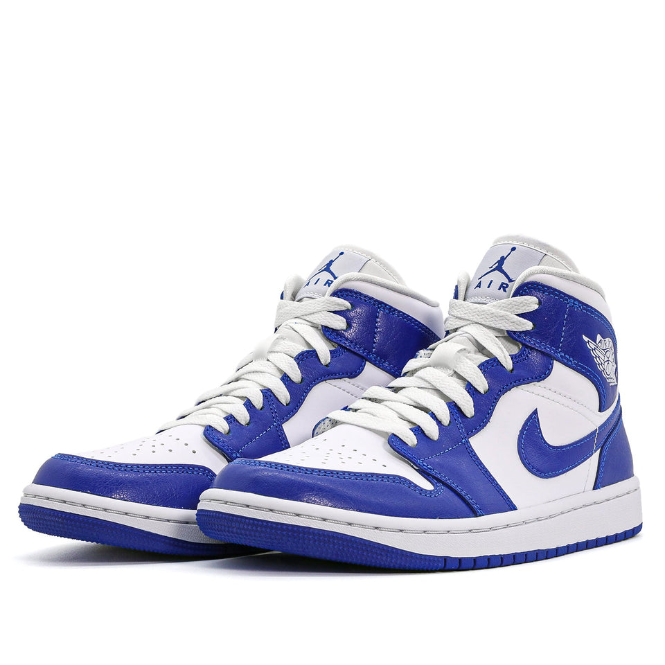 Womens Air Jordan 1 Mid Kentucky Blue BQ6472-104 01