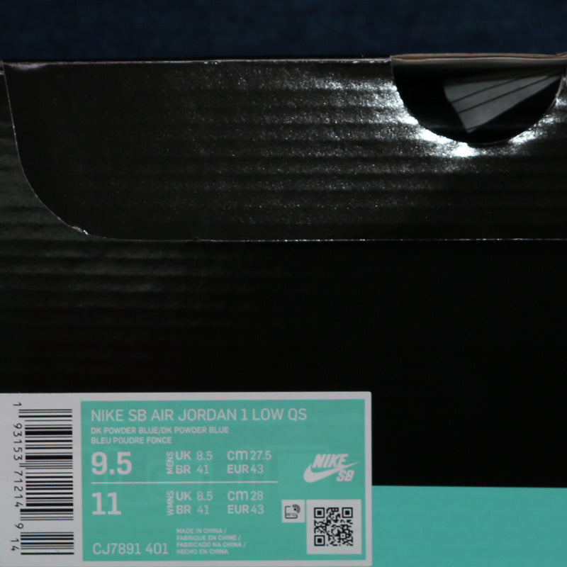 Nike SB Skateboard Air Jordan 1 Low QS UNC CJ7891-401 01