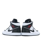 Womens WMNS Air Jordan 1 Mid White Black BQ6472-101 01