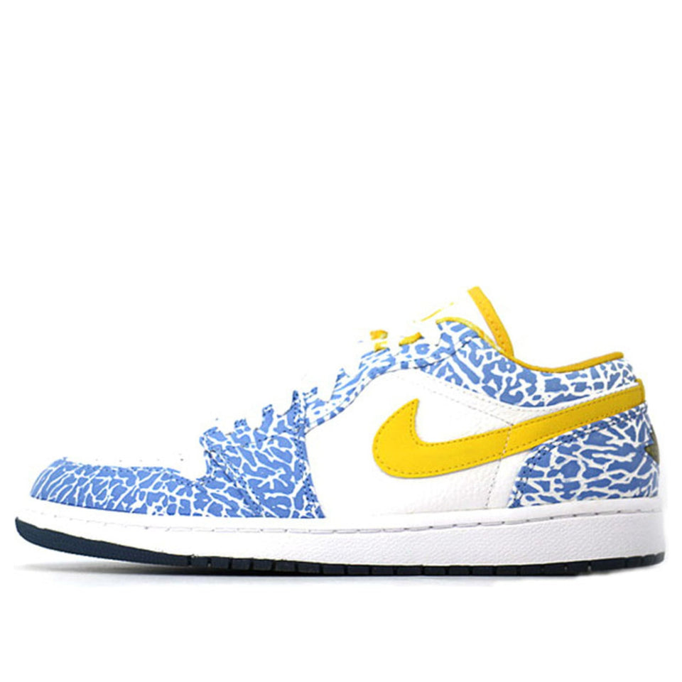 Nike Air Jordan 1 Retro Low 'West Coast' White/Varsity Maize-University Blue 309192-172 01
