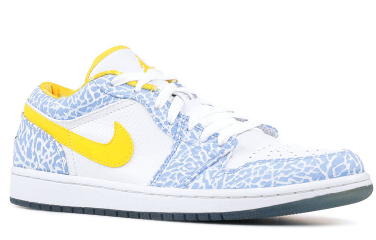 Nike Air Jordan 1 Retro Low 'West Coast' White/Varsity Maize-University Blue 309192-172 01