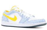 Nike Air Jordan 1 Retro Low 'West Coast' White/Varsity Maize-University Blue 309192-172 01