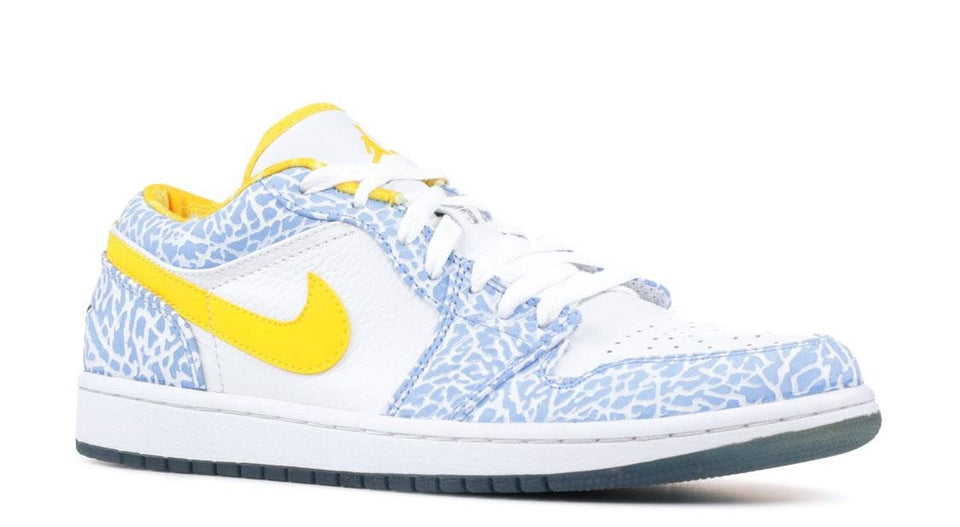 Nike Air Jordan 1 Retro Low 'West Coast' White/Varsity Maize-University Blue 309192-172 01