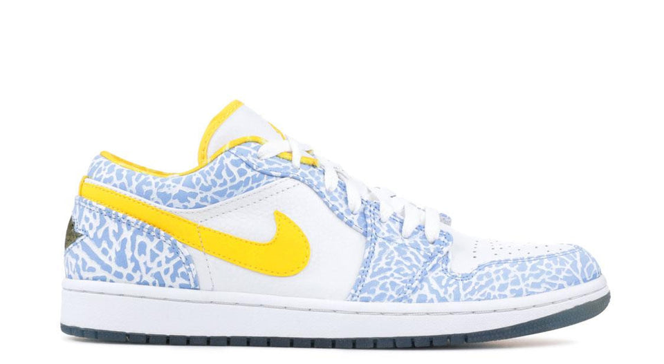 Nike Air Jordan 1 Retro Low 'West Coast' White/Varsity Maize-University Blue 309192-172 01