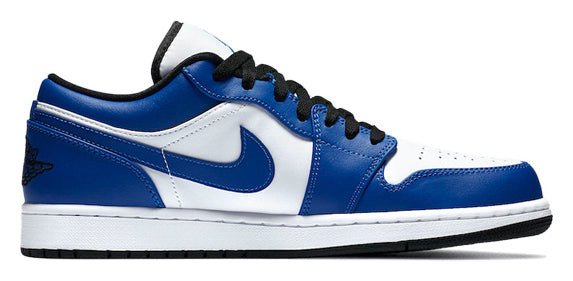 Nike Air Jordan 1 Low 'Game Royal' White/Game Royal/Black 553558-124 01
