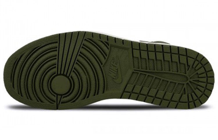 Nike Air Jordan 1 Retro High OG Swoosh - Olive 555088-300 01