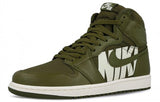 Nike Air Jordan 1 Retro High OG Swoosh - Olive 555088-300 01