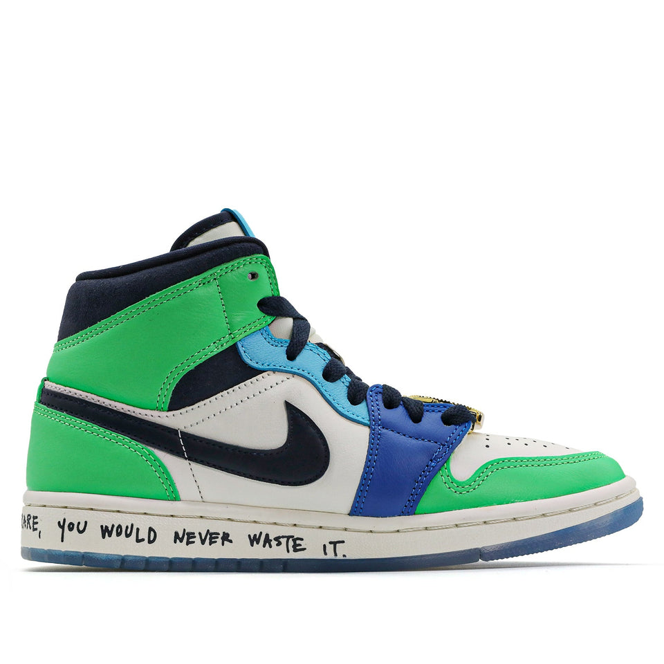 Womens WMNS Air Jordan 1 Mid Melody Eshani - Fearless CQ7629-100 01
