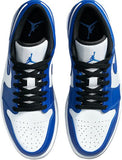 Nike Air Jordan 1 Low 'Game Royal' White/Game Royal/Black 553558-124 01