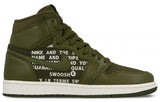 Nike Air Jordan 1 Retro High OG Swoosh - Olive 555088-300 01