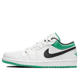 Nike Air Jordan 1 Low White Lucky Green Black 553558-129 01