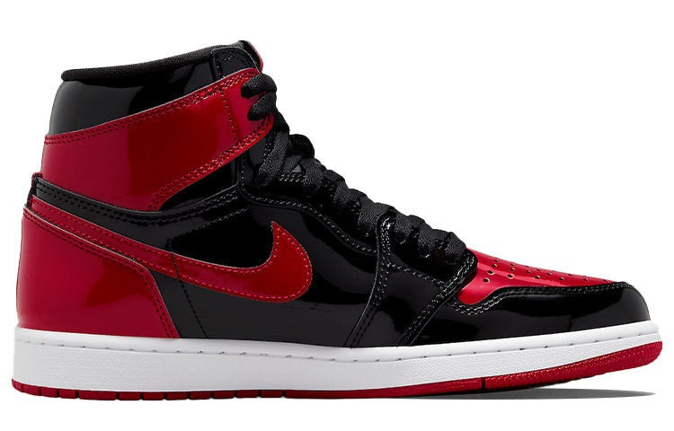 Nike Air Jordan 1 Retro High OG Bred Patent 555088-063 01