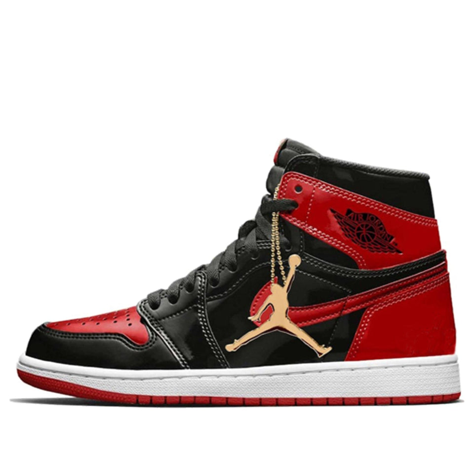 Nike Air Jordan 1 Retro High OG Bred Patent 555088-063 01