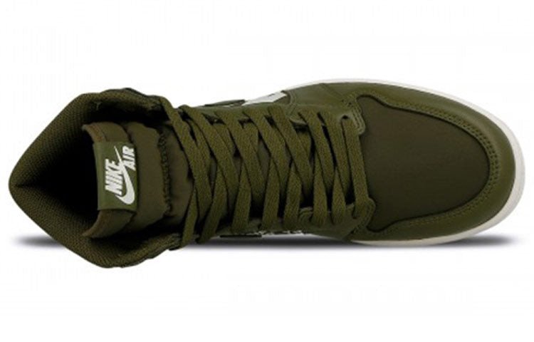Nike Air Jordan 1 Retro High OG Swoosh - Olive 555088-300 01