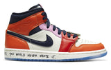 Womens WMNS Air Jordan 1 Mid Melody Eshani - Fearless CQ7629-100 01